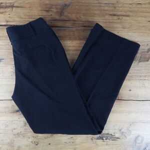 RAFAELLA BLACK WIDE LEG OFFICE WORK BUSINESS PANT SIZE 6P